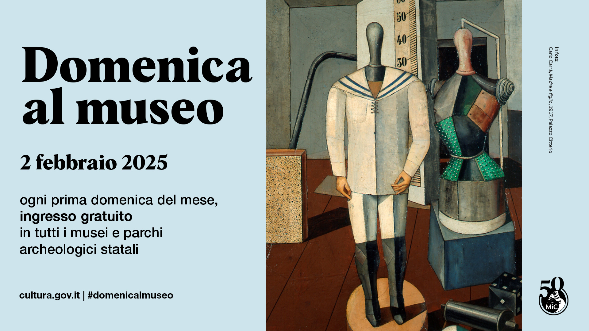 Domenica al Museo 2 febbraio 2025